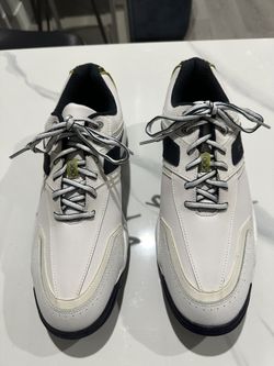 FOOTJOY GreenJoys White Men’s Golf Shoes Sz 12M - NEW w/o Box