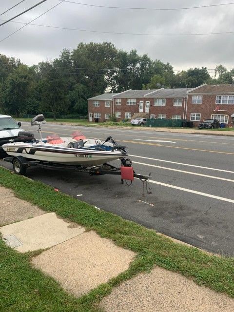 1990 Nitro Bass Boat + Trailer