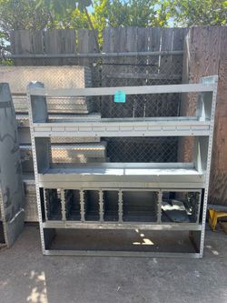 Metal Van Shelving Units – Work Van Storage