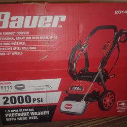 Bauer 2000 Watt Power Washer Electric ,Bran New Unopened Box