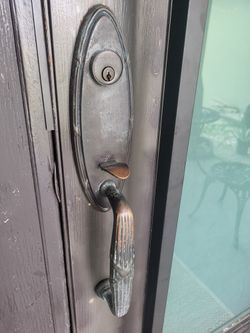 EMTEK Double door Handleset Lock 