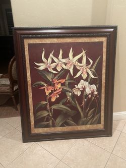 Floral Decor Frame