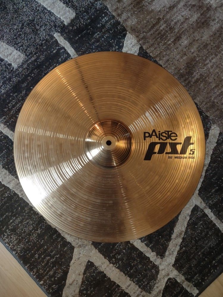 Paiste PST5 20 Inch Medium Ride Cymbal