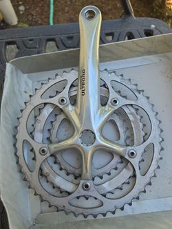 Shimano Ultegra FC-6503 Triple Crankset – 172.5mm – 52/42/30 – Excellent Condition