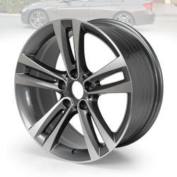18" Replacement Rim for BMW 2012-2020 330i 428i 430i 435i 440i Wheel, 18x8 inch Grey Wheel Rim 5x120 ET34 72.6