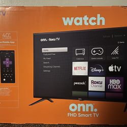 40” SmartTV - (Brand NEW)