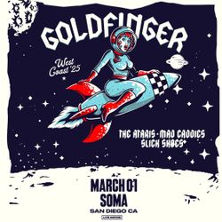 Goldfinger- 1 Ticket for tonight