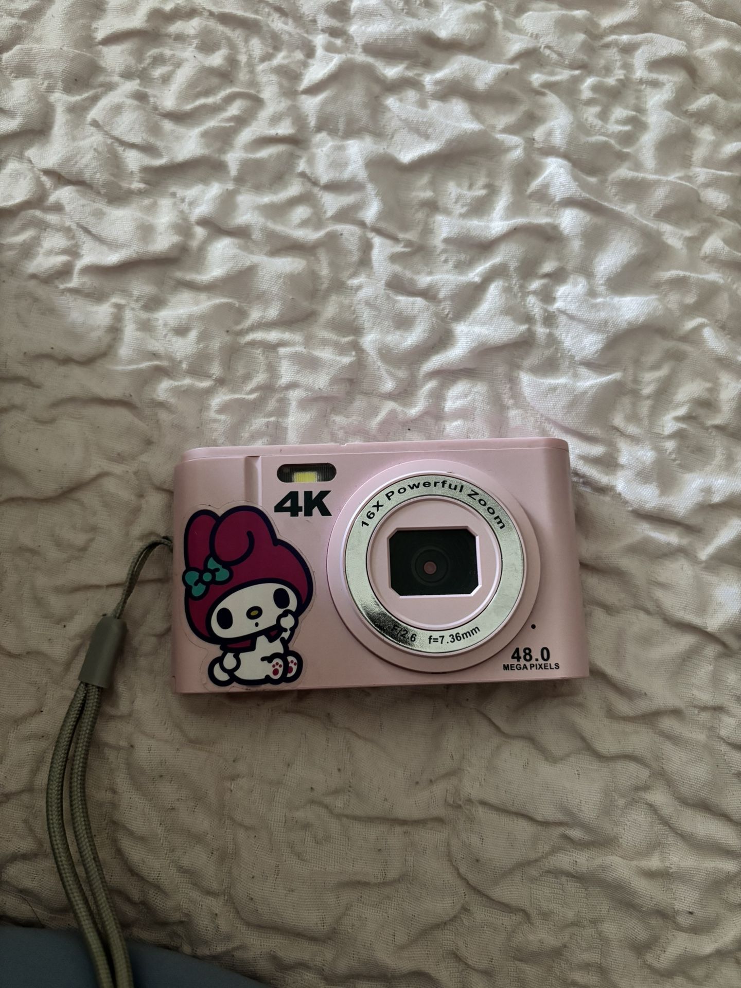 Pink camera