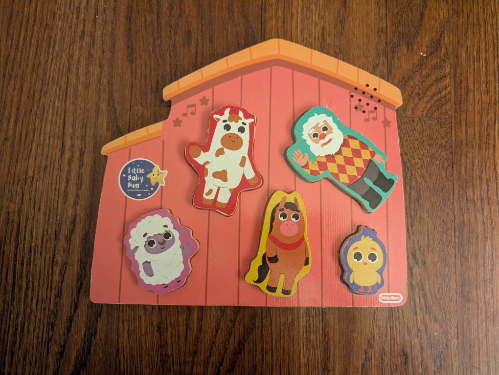 Little Tikes Baby Bum Musical Farm Puzzle
