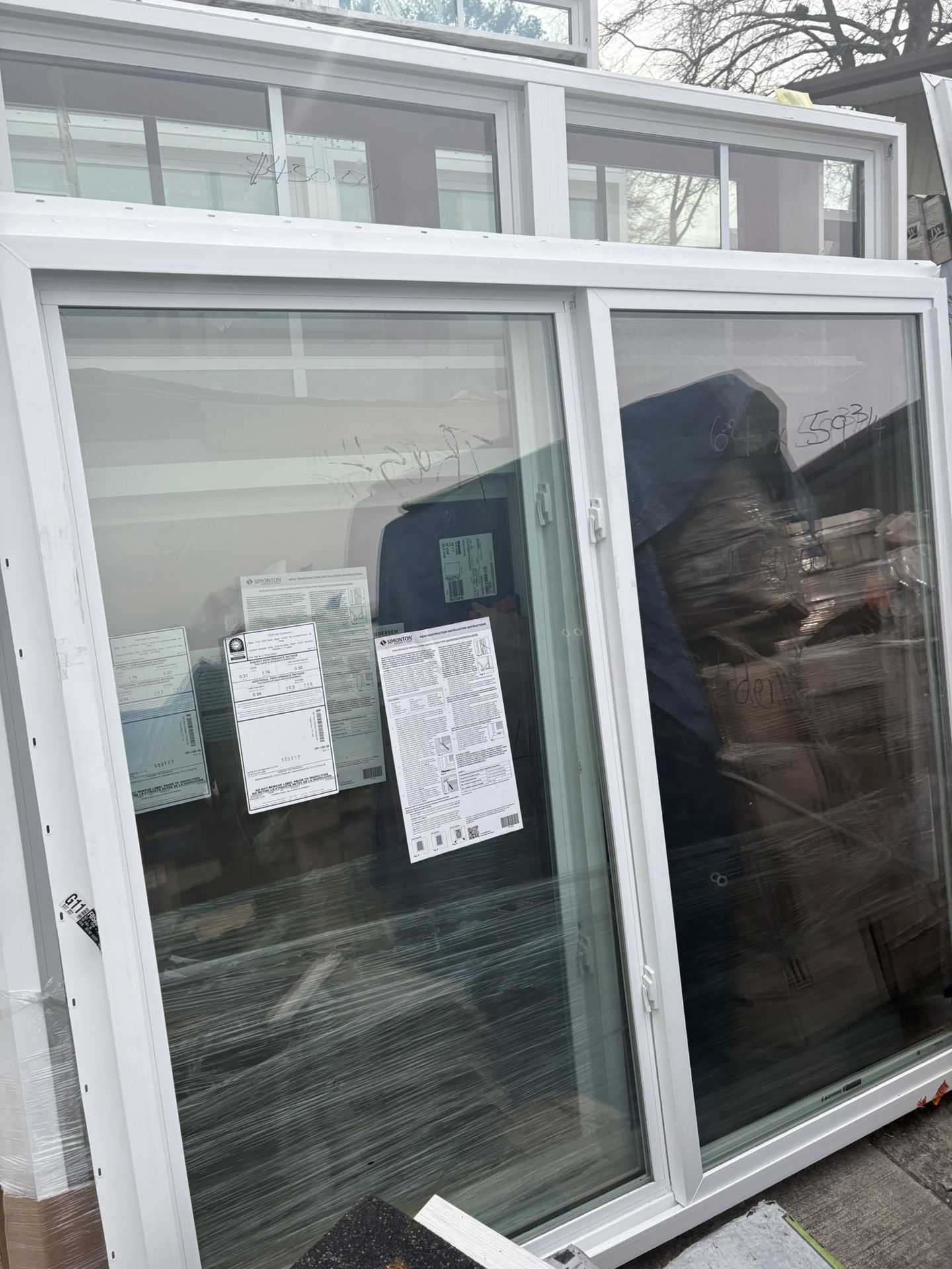 64 X 60 In Sliding Patio Door