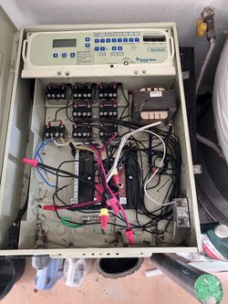 Pentair easy touch pool panel