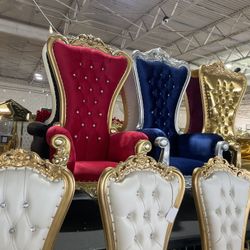 Throne chairs $39 Down 
