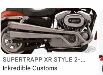 Super Trapp High Passage Exhaust For Harley Sportster