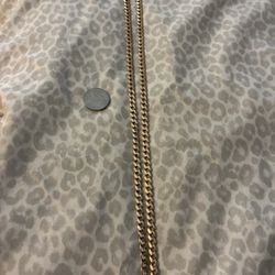 4.7 MM Solid 14K Rose Gold Cuban Like New
