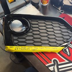 2017 2018 Honda Civic Fog Light Trim Left Side New