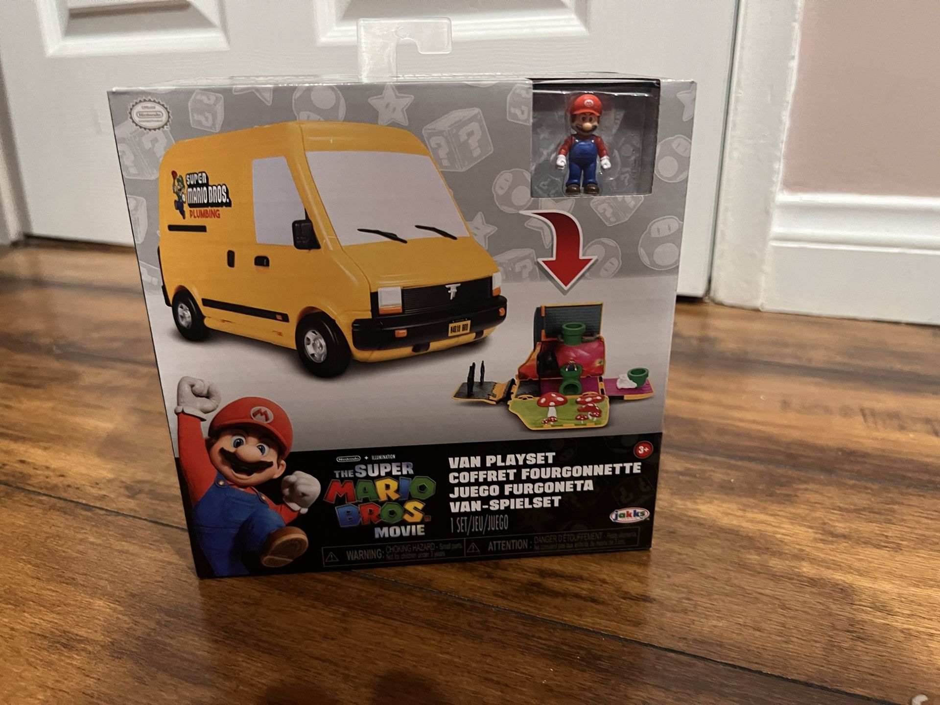 Super Mario Movie Van Playset