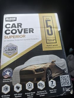 Budge Superior Car Cover Size 5