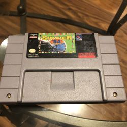 Super Nintendo ( Champion Soccer 94) $10