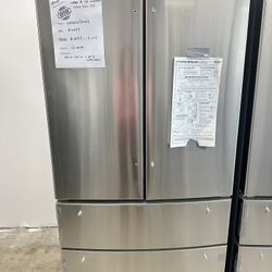 LG 4 Door Refrige Double Freezer With Water And Ice 