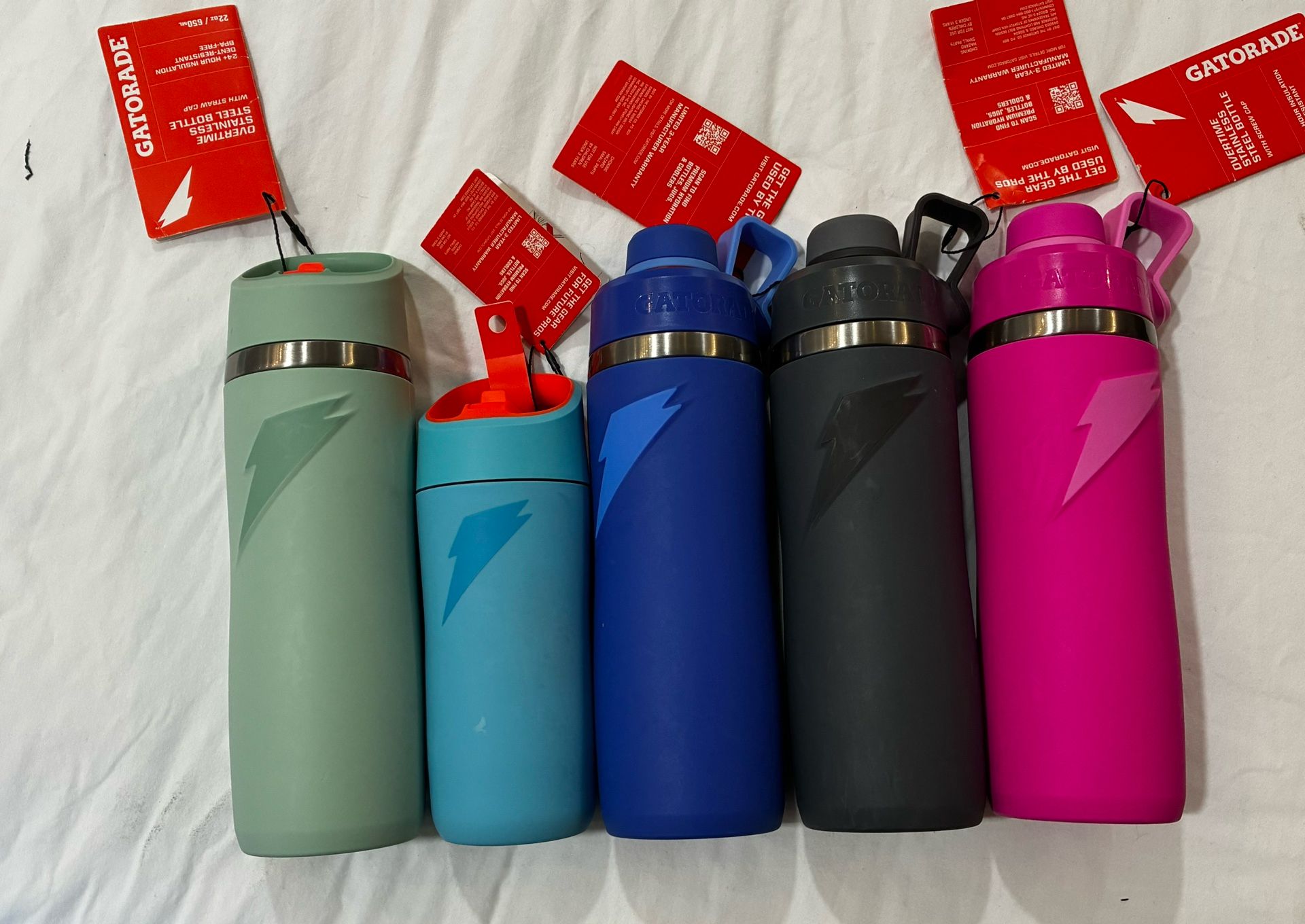 Gatorade -22oz Overtime Stainless Steel Bottle