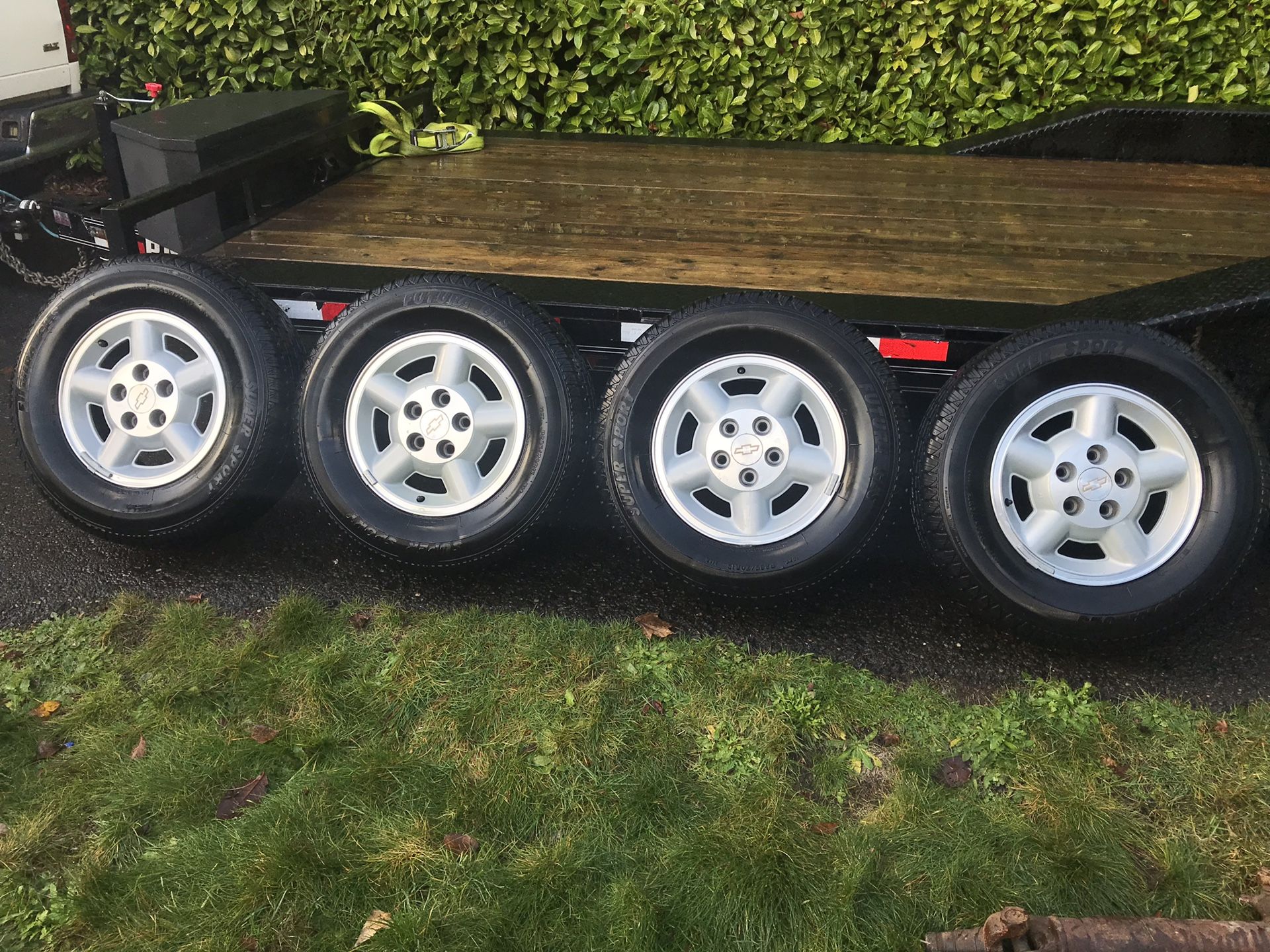 Futura gls super sport tires on Chevy s10 blazer 235/70/15