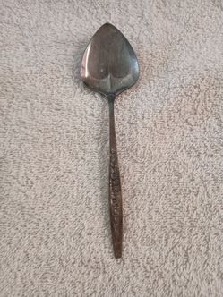 Vintage 1966 International Silver Sugar Spoon Laurel Mist Silver-Plated Pattern