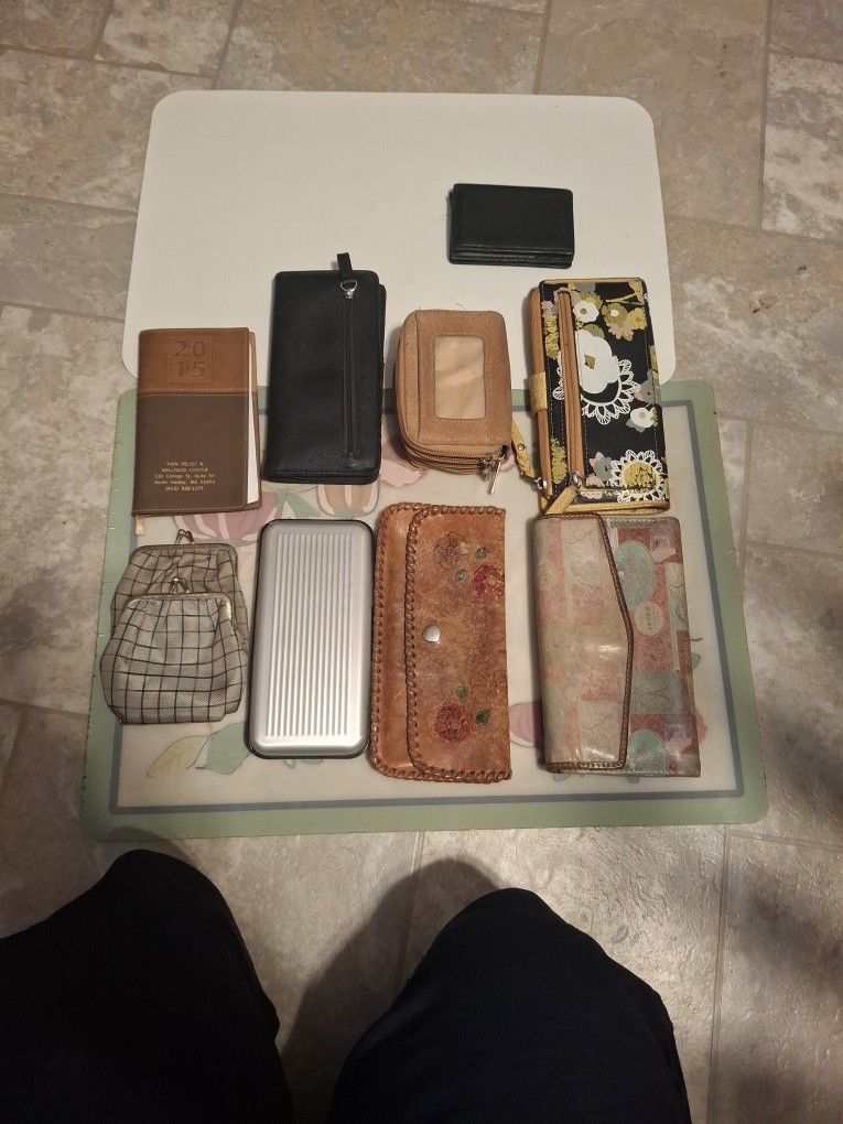 Assortment of wallets