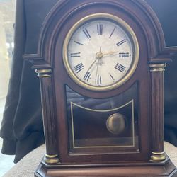 Vintage Bombay clock with pendulum and chime