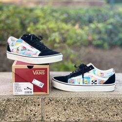 Vans Shoes, Old Skool, Lotería, (7 Men, 8.5 Women)
