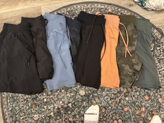 8 Pairs Lululemon Shorts 7” Medium