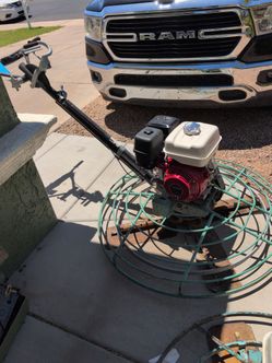 concrete finishing machine 4 footer