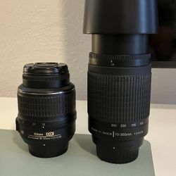 Pair of Nikon Lenses