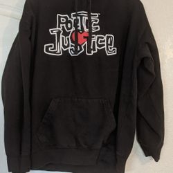 Poetic Justice Hoodie size large or women's small $20 firm