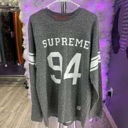 Supreme Longsleeve 94 Grey Football