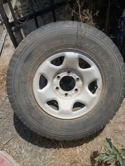 Toyota tire and rim