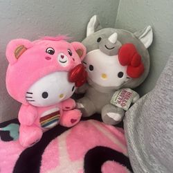 2hello Kitty Plushies 
