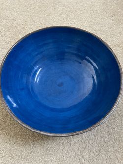 Crate And Barrel Large Bowl 