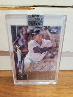 Trent Grisham Rookie Autograph 35/75 new York Yankees