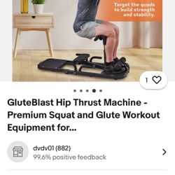 Glute Blast Machine, Life pro, Brand New 