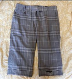 Authentic Burberry Shorts, Size 6