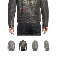 Too SKOOL FOR COOL Leather Jacket