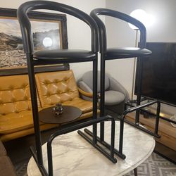 Post Modern Tubular Stools by Amisco