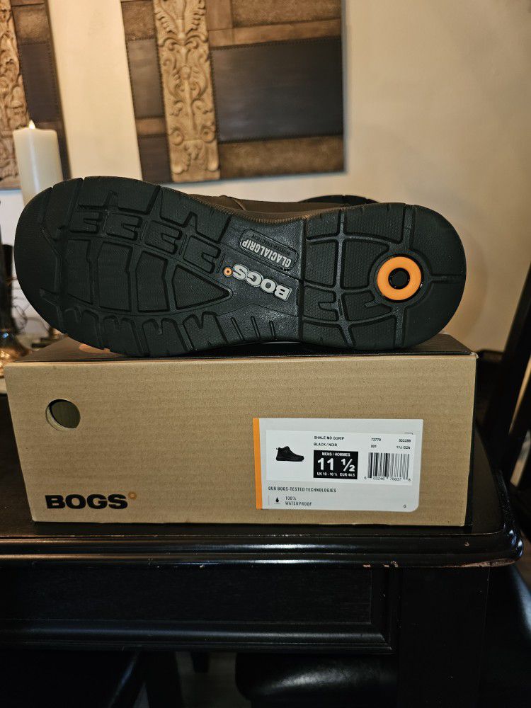 Bogs Ice Traction Work Boots. Only Worn 3 Times. 130 New. Size 11.5.