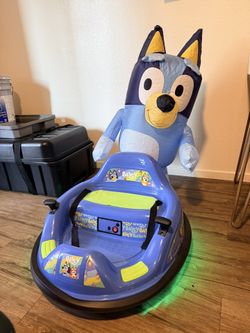 Bluey bumper car