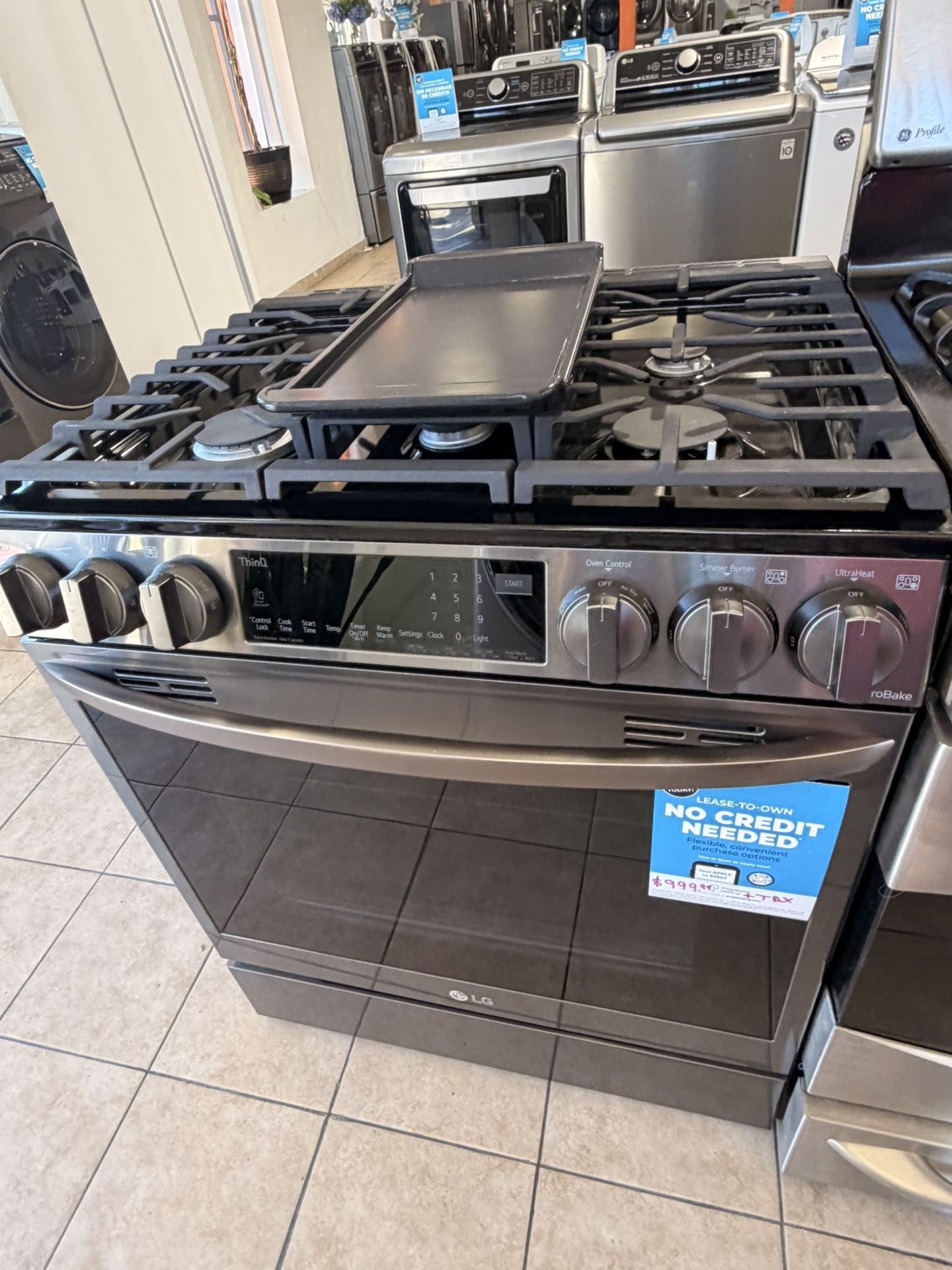 LG STOVE FINANCING AVAILABLE