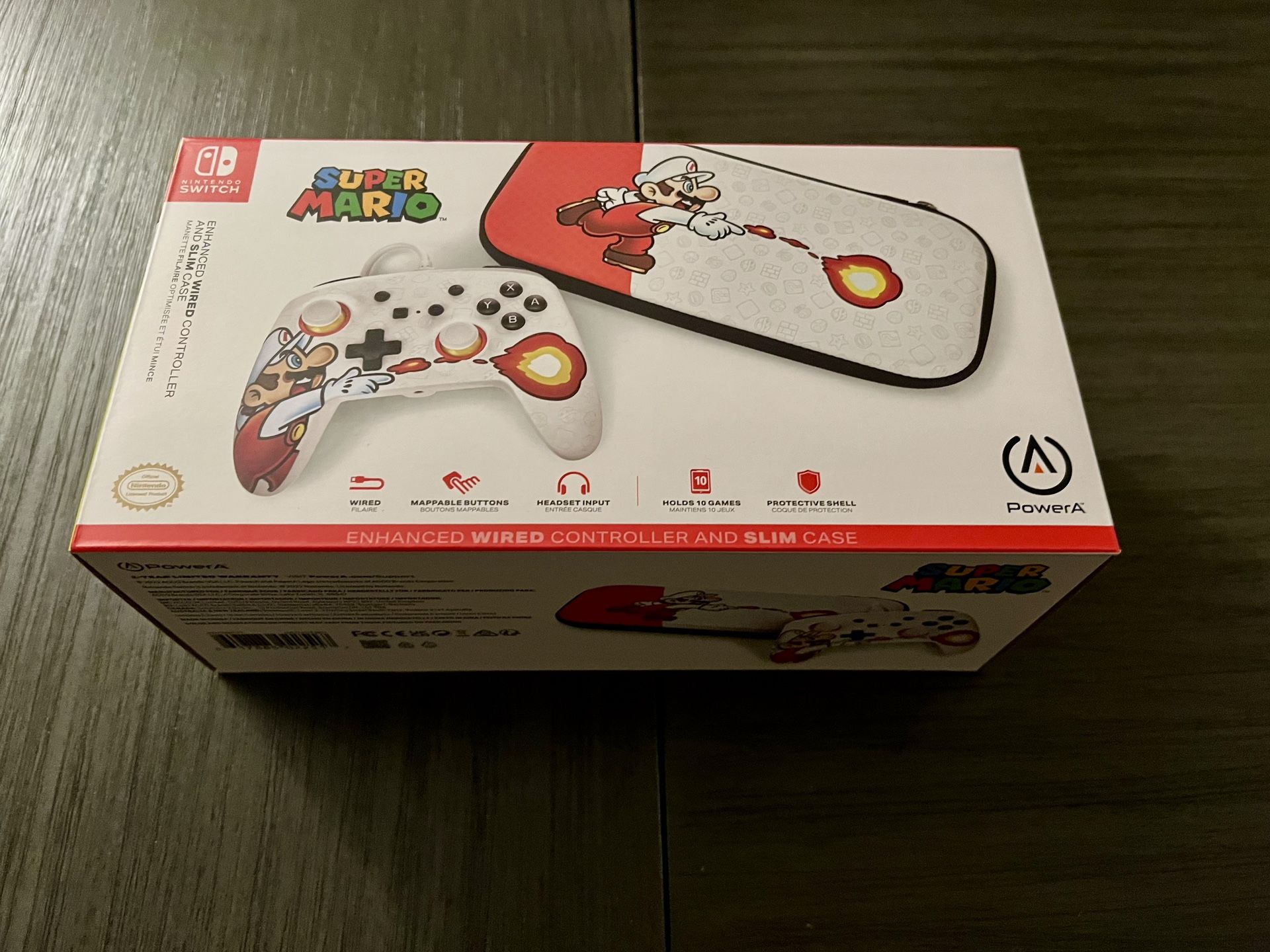 Nintendo Switch Case And Wired Controller