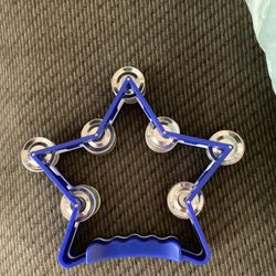 Star Shaped Tambourine
