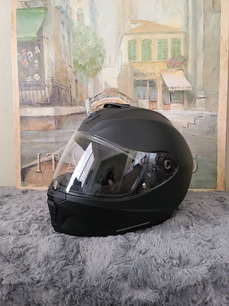 Scorpion EXO Motorcycle Helmet w/Mirrored Face Shield