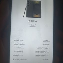 New In Box Samsung Galaxy S25 Ultra!!