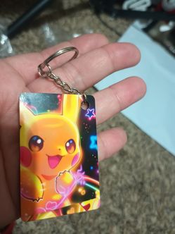 Pikachu keychain